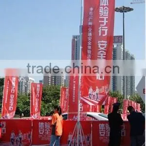 Removable Rht-angleig Flag Pole With Printing Flag Badge thumbnail-1