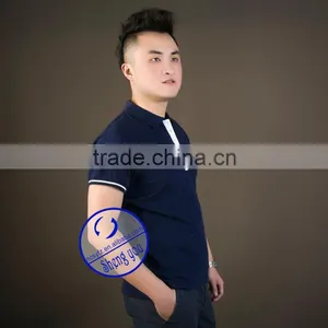 Classic High Quality Custom Men Cotton t Shirt Polo Wholesale Quality Choice thumbnail-3