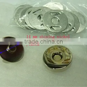 14 mm Manget Brooch Button for Purse thumbnail-1