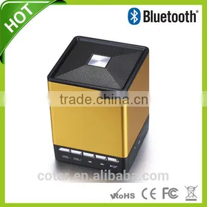 AJ-66 High Quality Battery Removable Cube Bluetooth Speaker thumbnail-1