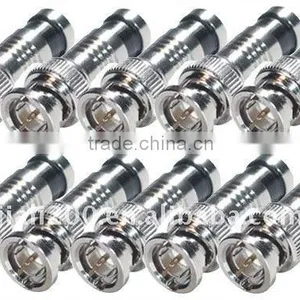 BNC Male Compression Coax Connectors RG6/U thumbnail-1