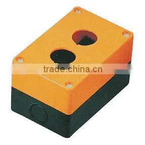 CNGAD BX22 Series Yellow 2-hole Switch Control Box( Control Switch Box,plastic Button Box)( BX22-2Y) thumbnail-1