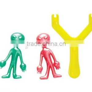 Slingshot Flying Toys Plastic Alien Slingshot Juguete Pegajoso thumbnail-2