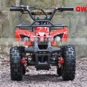 QWMOTO 500W 800W 1000W Mini Buggy Kids Electric Quad Bike Mini Moto ATV Quad thumbnail-6