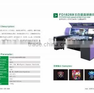 FD1828 White Ink Inkjet Printer for Deep Color Fabrics Direct Printing thumbnail-4