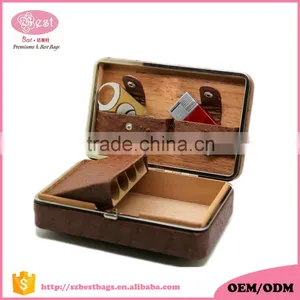 Bottom Price Custom 4 Cigars Box Supplier thumbnail-2