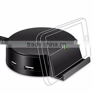 New US Plug 4-Port USB Hub 5V 25W Desktop Phone Multi Usb Charger Adapter AM000987 thumbnail-2