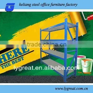 Warehouse Slotted Angle Iron Shelving System,Rivet Angle Shelving thumbnail-1