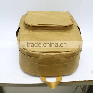 Trendy Casual Strong Tyvek Backpack Brown Tyvek Paper School Backpack thumbnail-5