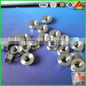 Best Price Gr5 Titanium Flange Nuts thumbnail-1