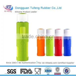 Colorful Heatproof Silicone Rubber Cup Sleeve/ Cup Holder thumbnail-3