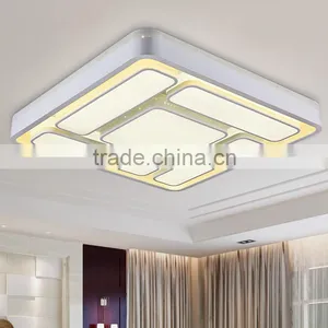 2016 New Arrival Iron Square Ceiling Lamps 39w Acrylic Modern Ceiling Lights thumbnail-1