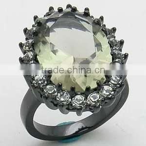 Fashion Hematite Plating With Crystal Jewelry Sets thumbnail-5