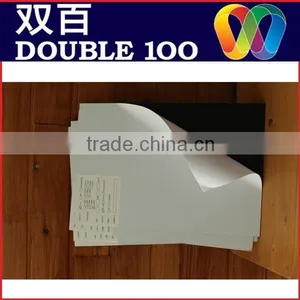 Double Sided Adhesive PVC Sheets Price for Black and White thumbnail-1