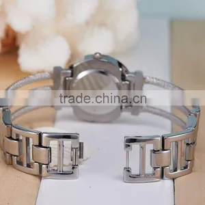 Fashion Brand Women Quartz Watches Silver Stainless Steel Unique Gift Design For Casual Ladies Watches KY051 thumbnail-3
