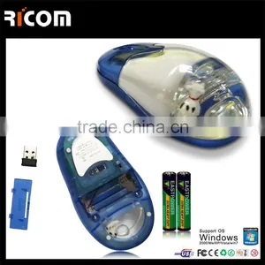 2015 Rechargeable Wireless Mouse Liquid Mouse 2.4Ghz thumbnail-1