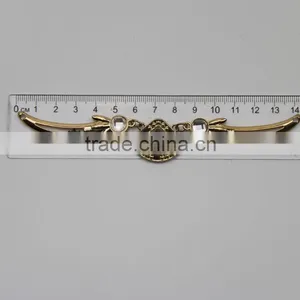 Special Drops Gold Decorative Metalic Neckline&fashion Necklace thumbnail-2