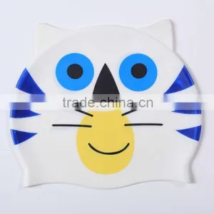 Printing Factory Price Design Your Own Swim Cap for Promotion High Quality Soft Swim Caps Silicon Swim Cap Promotional thumbnail-3