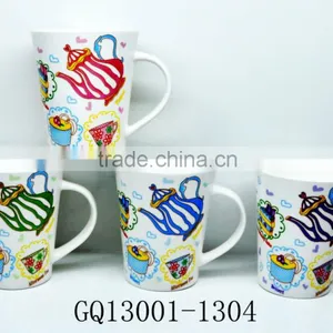 12oz Coffee Mug Dinnerware Royal Bone China With Full Printing thumbnail-6