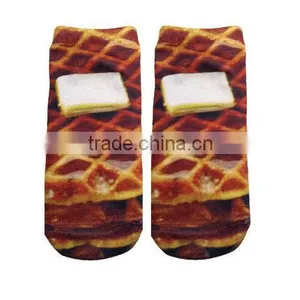 Wholesale Winter Best Warm Delicious Food Sublimation Sock thumbnail-1