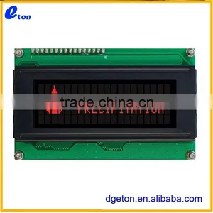 LCD ALPHA/NUM DISPL 20X4 BK RED WITH RED LED BACKLIGHT thumbnail-1