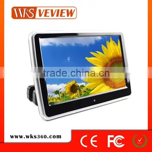 9"Car Headrest DVD Player With USB,SD,Games,FM/IR Without Pillow thumbnail-1