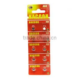 AG0 LR63 1.5v 10mAh Alkaline Button Cell Battery thumbnail-1