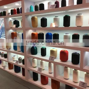 100% Polyester Dty Yarn Spandex Covered Yarn for Sock Yarn thumbnail-6