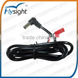 Wireless RX 90 Degree Angle Head Power Cable With Female JST Connector thumbnail-1