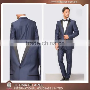 Custom Design 100% Wool Fancy Designer French Suit for Men thumbnail-1