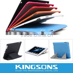 New Arrival Folded Nice PU Holder for Ipad K8429U thumbnail-1