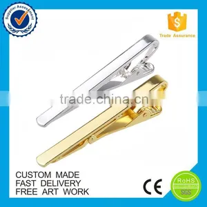 4.5 CM Long Gold Plate Gentleman Tie Bar Men`s Tie Clip thumbnail-6