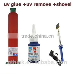 uv Glue +uv Remove +shovel UV Glue Liquid OCA Optical Clear Adhesive+Blade thumbnail-1