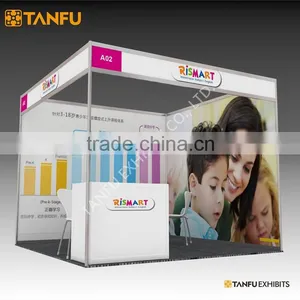 TANFU 10ft x 10ft Trade Show Standard Shell Scheme Booth thumbnail-1