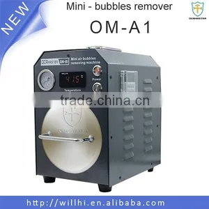 Easy Operating Mini LCD Air Bubbles Remover Machine OM-A1 With Built-in Autoclave thumbnail-1