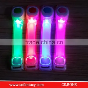 Outdoor Blinking Safety Light LED Sport Armband thumbnail-5