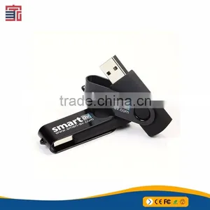 Wholesale 2GB 4GB 8GB Plastic Case Gift Swivel Usb Flash Drive thumbnail-3