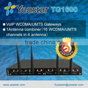 Yeastar 16 SIM Card WCDMA Gateway VOIP Gateway thumbnail-5