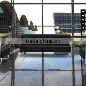 Hot Sale Leather Sofa Set Office Visitor Sofas thumbnail-3
