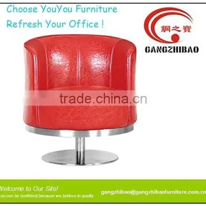 Leather Office Sofa Chair Swivel Sofa Leisure Sofa Chair G-313 thumbnail-1