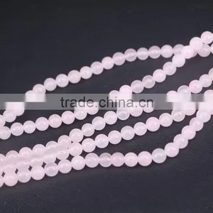 8mm Rose Quartz Round Beads Natural 15'' Fashion Jewelry Making thumbnail-1