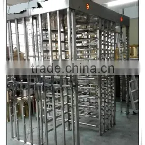 Manufacturer Latest First Class High Security Rotary,rotor Smart 304 Stainless Steel Full Height Turnstile thumbnail-1