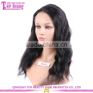 18 Inches Brazilian Human Hair Full Lace Wigs Wholesale Virgin Brazilian Hair Wig thumbnail-1