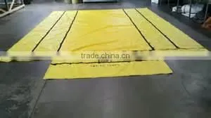 18oz PVC Lumber Tarps 16' x 27' With 4' x 8' Flap/Tail Made With Heavy Duty 18 Oz Vinyl2 Rows of "D" Rings on All 4 Sides thumbnail-4