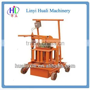 QMR2-45 Mobile Concrete Block Making Machine for Africa thumbnail-1
