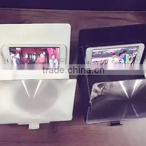Universal Mobile Phone Screen Magnifier, Enlarge Stand Cellphone Magnifier Quality Choice thumbnail-1