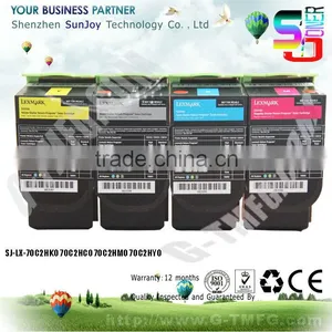 Laser Color Toner Cartridge 70C2HK0 ForLexmark CS310dn CS310n CS410n CS410dn CS410dtn CS510de CS510dte thumbnail-1