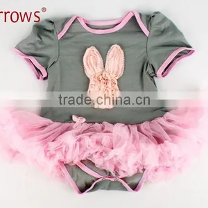 2016 Baby Girls Dress Cute Short Sleeve Spring Sport Princess Style Party Clothing thumbnail-2
