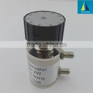 DC-2.5 GHz 2 W 0-10dB SMA-female Type RF Variable Rotary Step Attenuator Professional China Manufacturer thumbnail-1