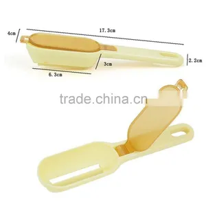 Fish Scale Scraper Remover Scaler Cleaner Peeler Fish Skinner Fish Server With Cover Kitchen Cutlery User-friendly thumbnail-2
